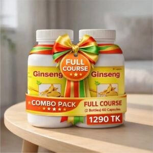 জিন সিং ২পিচ - ৬০ পিচ ক্যাপসুল ( ফুল ডোজ)
